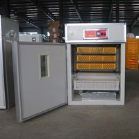 Incubateur d'œufs numérique automatique multifonctionnel pour 1056 œufs, couveuse et éleveuse pour poulets, canards et oies
