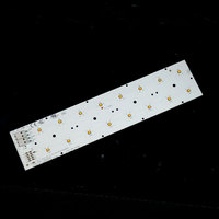 ZHAGA Standard Aluminium MCPCB 223X49 LED SMD3535 Lampadaire Smart Board Pcb Led Module