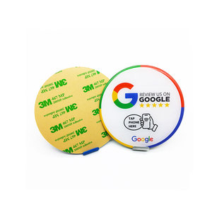 Tùy chỉnh in ấn <span class=keywords><strong>NFC</strong></span> 213/215/216 xem xét tap thẻ thông minh <span class=keywords><strong>RFID</strong></span> Sticker <span class=keywords><strong>Tag</strong></span> cho Facebook tiktok Google xem xét phương tiện truyền thông xã hội - Product Image 5