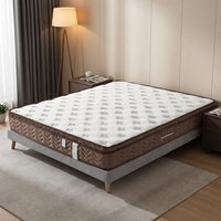 Matelas à ressorts Bonnell super king size, durable, pliable, chauffant, doux et confortable, pour hôpital, hôtel, compressé sous vide