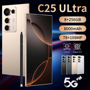 สมาร์ทโฟน Android C25 Ultra รุ่นดั้งเดิม 8GB+256GB 8000mAh 5G CDMA LTE รองรับซิมคู่ รุ่นปลดล็อค ระบบจดจำใบหน้า กล้อง 108MP S27ultra - Product Image 1