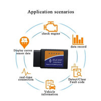 Escáner OBD2 ELM327 V1.5 BT5.1, Herramienta de Diagnóstico para Windows, Android e iOS, Compatible con 9 Protocolos OBDII