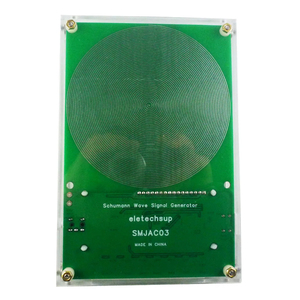 SMJAC03 onde sinusoïdale d'impulsion avec coque acrylique 7.83HZ 0.01H-100KH générateur de résonance Schumann 3.5MM fréquence Audio enregistrée lorsqu'il est éteint