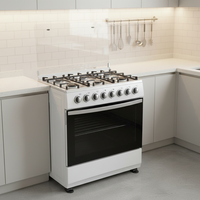 Vente directe d'usine - Cuisinière à gaz multifonctionnelle avec four intégré, grill et système de convection