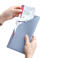 Garantie de qualité personnalisé grande capacité voyage essentiel portefeuille cartes billets titulaire Premium matériel Protection PU passeport couverture
