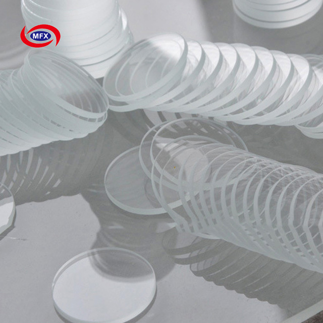 Lamp Light 0.5mm 0.7mm 1mm ultra Thin Optical Glass Plate Fused Silica Corning Gorilla Glass Lens Cover