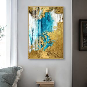 Dipinti decorativi <span class=keywords><strong>in</strong></span> porcellana di cristallo astratta HD di arte della parete di <span class=keywords><strong>vetro</strong></span> del salone - Product Image 4