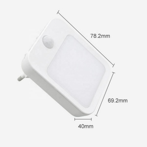 US/EU Plug Type Night <b>Light</b> Led Night Lamp Lighting Bedroom With <b>Motion</b> <b>Sensor</b> Kitchen Smart Closet Wardrobe Night <b>Light</b> - Product Image 1