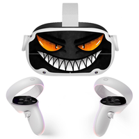 Autocollant de protection pour console de jeu, peau pour casque de réalité virtuelle Oculus Quest2, autocollants pour manettes