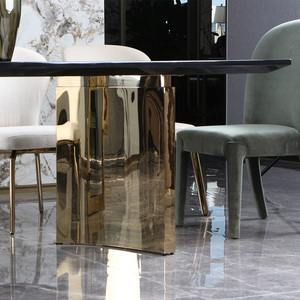 Bàn Ăn Bằng Gỗ Cao Cấp 6 Ghế Bàn Ăn Bằng Gỗ Sang Trọng Hiện Đại Đồ Nội Thất Phòng Ăn - Product Image 5