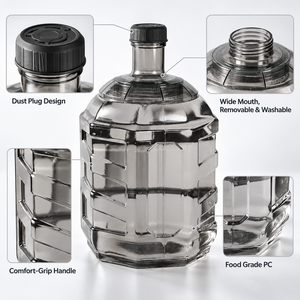 Cubo de Almacenamiento de <span class=keywords><strong>Agua</strong></span> Octagonal de 10L con Grifo, Plegable, de Plástico de Grado Alimenticio, con Logotipo Personalizado OEM ODM, Nuevo - Product Image 2