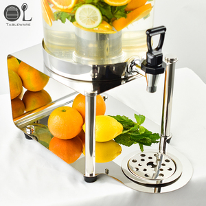 Distributore di bevande Self-Service in acciaio inox 8L distributore di <span class=keywords><strong>acqua</strong></span> fredda e succo di latte per il tè succo di Soda - Product Image 5
