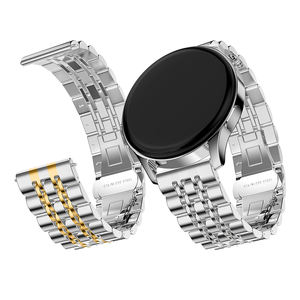 7Link 스테인리스 스틸 메탈 시계 밴드 삼성 갤럭시 워치 4 화웨이 워치 GT3 및 애플 워치 호환 (20mm/22mm) - Product Image 3