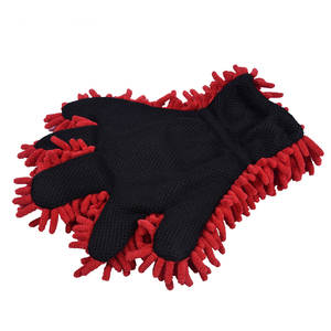 Panno per la pulizia in microfibra Super morbido senza graffi e senza graffio guanti da guanto per autolavaggio a cinque dita - Product Image 3