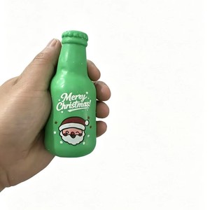 ของเล่นบล็อกตัวต่อรูปขวดเบียร์คริสต์มาส ทำมือ บีบเล่นคลายเครียด วาสลีนสควิชชี่ ของขวัญสำหรับเด็กชายและเด็กหญิง - Product Image 2