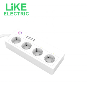 Tira de Alimentación inteligente Tuya WIFI, enchufe USB estándar de Reino Unido y EE. UU., aplicación de control remoto, sincronización de encendido y apagado, como eléctrico - Product Image 4