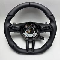 Volant sport en cuir et fibre de carbone GZYLC pour voitures F10/F22/F30/F34/F32/F82/E70/E90/F20/F06/F11/F15/M1/M2/M3/M4/M5