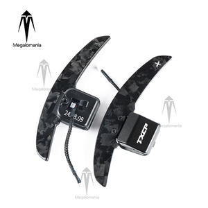 Leve del Cambio Magnetiche in Fibra di Carbonio e Pelle per <span class=keywords><strong>Audi</strong></span> B9 A3/A4/A5/Q5/Q7/Q8 <span class=keywords><strong>TT</strong></span> R8 B8.5 TTRS A1 S6 C8 C7 - Product Image 5