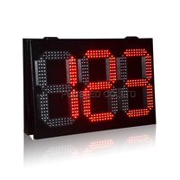 大型户外LED显示屏挂钟888数字数字倒计时定时器教育商场展厅
