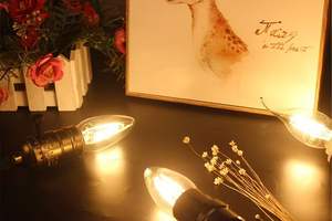 1W 2W 4W Clear Glass <b>Shell</b> LED Filament Bulb with E27 Base Remote Control Switch AC/DC Power Supply C35 Candle Lamp - Product Image 3