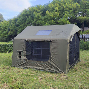 Offerta Speciale: <span class=keywords><strong>Tende</strong></span> Glamping Verdi 8X, Grandi <span class=keywords><strong>Tende</strong></span> Gonfiabili <span class=keywords><strong>da</strong></span> Esterno per <span class=keywords><strong>Campeggio</strong></span> con Canna Fumaria e Uscita per Aria Condizionata - Product Image 2