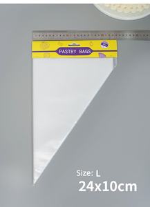 Bolsas de Repostería HDPE de 50 Piezas, 12 Pulgadas, Antiexplosión, Desechables, Antideslizantes, Ideales para Decorar Pasteles, Crema, Glaseado y Galletas - Product Image 6