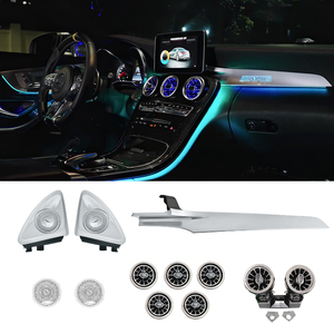 Upgrade 64 Colors LED <b>Car</b> <b>Interior</b> Ambient Light for Mercedes-Benz C-Class (W205) Coupe 2015-2021 Set of 6 - Product Image 1