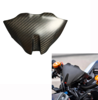 Parabrisas Pequeño de Fibra de Carbono 3K 100% Seca para Motocicleta KTM 1290 SDR 2020-2024 (OEM)