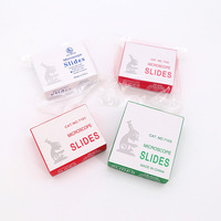 Lab Supplies Laboratory Consumable Microscope Slides 7101-7109 Plain Edging Glass Slides Customizable OEM Medical Application