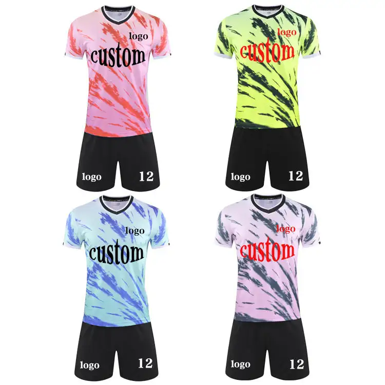 Venta al por mayor nuevos productos de uniforme de fútbol sublimado camiseta de fútbol personalizado para hombre barato fútbol Jersey conjuntos de fábrica