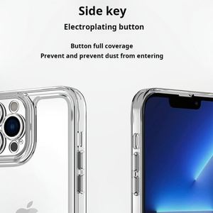 X713-1 ขายส่งเคสโทรศัพท์มือถือ Xs Max 1.5 มม. วัสดุ TPU PC แข็ง สำหรับ Fundas Iphone 16 Pro Max ใส รุ่น I Phone Cas - Product Image 4