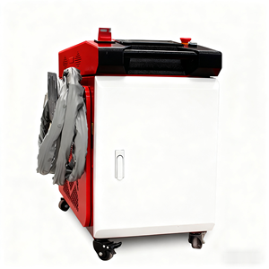 Machine portative de nettoyage laser à fibre refroidie par air pour métal acier inoxydable 2000w - Product Image 4