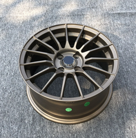 Jante en alliage de voiture de tourisme formant un flux 15X7 pouces 4x100 Bronze revêtement complet