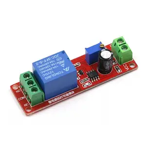 Timer Switch Modul Pengatur Waktu Dapat Disesuaikan DC 5V 12V Delay Relay Shield NE555 Timer Relay