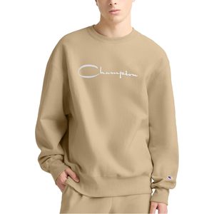 Sudadera Champion para Hombre, Cuello Redondo, Tejido Invertido, 420g, Felpa Francesa, Antipilling, Informal, para Otoño - Product Image 1