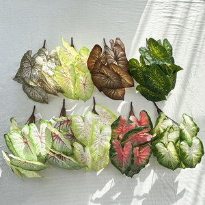 <span class=keywords><strong>ต้น</strong></span>ไม้สีเขียวจำลองสำหรับจัดสวนพืช<span class=keywords><strong>สี</strong></span>เขียวพืชจำลองใบไม้ด้านหลังเต่าจำลองการตกแต่งห้อง - Product Image 4