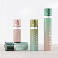 Flacon pompe sans air pour cosmétiques OEM, 15-50 ml, cylindre en PP, écologique, anti-fuite, pour sérum, shampoing, crème, lotion, emballage pour soins de la peau