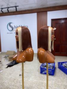 Perruque en cheveux humains du Vietnam, 100% cheveux vierges Remy, brillance naturelle, sans nœuds, fournisseur en gros pour le marché international - Product Image 5