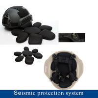 Casque de sport antichoc Chenhao K-01 - Conception tactique, rembourrage épais en éponge, matériau ABS, réglable 55-60 cm, léger