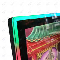 Machine de jeu d'arcade personnalisée avec écran tactile plat et incurvé de 21,5 à 27 pouces, double face, pour jeux de Baccarat