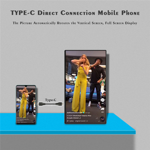 15.6 "tự động xoay cuốn sách PS4 X-BOX Màn hình rộng 4k cảm ứng xách tay màn hình trọng lực - Product Image 5