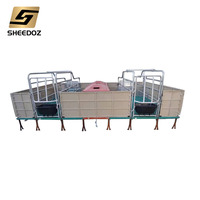 Équipement d'élevage de porcs, cage de mise bas pour mère, cage de gestation pour porcs, cage de mise bas pour porcs, cage de mise bas pour mère et enfant, cage de mise bas pour porcs