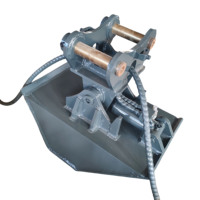 Godet de précision RB V pour excavatrice, profil en V, inclinable, OEM Q355 CE ISO, accessoire robuste