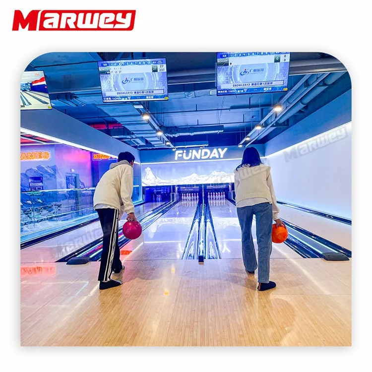 Wholesale Price New Design Bowling Ball Entertainment Equipment Machine Reliable Quality Bowling Alley Game Machine Price