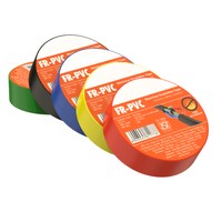 Haute sécurité 600v tension résistant aux intempéries adhérence longue durée emballage personnalisé Pvc ruban électrique