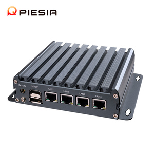 2025 <span class=keywords><strong>4</strong></span> Lan Mini PC 12th Gen N150 N100 N95 N300 N305 1 * COM COM X86 ağ güvenlik endüstriyel yönlendirici Pfsense güvenlik duvarı Mini PC - Product Image 1