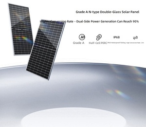 Sistema de Almacenamiento de Energía Solar Híbrido de 5.5KW, Kit Completo con Controlador MPPT, Batería de Iones de Litio, Montaje BIPV para Uso en Interiores y Exteriores - Product Image 3