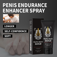 North Moon Male Gold Spezial-Gel zur Erektionsbeschleunigung, Ausdauerverstärkung, Härteverbesserung und Penisstimulation für Männer