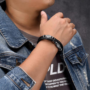 Pulsera de Joyería de Moda para Mujer, Brazalete de Acero Inoxidable, Joyería Fina, Hecha a Mano - Product Image 2