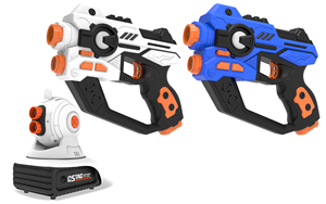 Set di Pistole Laser a Vibrazione per Giochi di Tiro a Infrarossi per 2 Giocatori con Proiettori e Giochi di Combattimento - Product Image 6